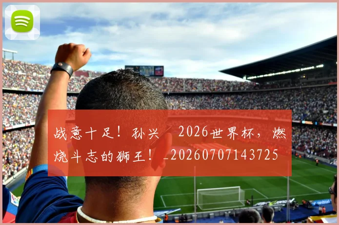 战意十足！孙兴慜2026世界杯，燃烧斗志的狮王！_20260707143725